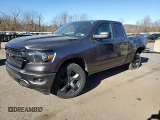 2023 Ram 1500 Tradesman with VIN 1C6RRFCG1PN675997, listed as a Copart auction lot 79797844 with 31,272 mi miles and Salvage title. Bid and sale history available at DreamBid. Image 1.