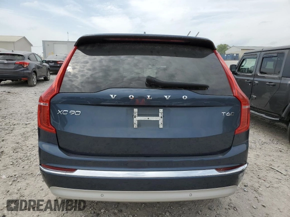 2022 Volvo XC90 Inscription with VIN YV4A221LXN1825710, listed as a Copart auction lot 57260015 with Not provided miles and Salvage title. Bid and sale history available at DreamBid. Image 6.