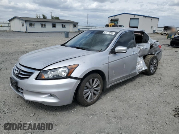 2011 Honda Accord EX-L with VIN 1HGCP3F83BA029580, listed as a Copart auction lot 61879515 with 192,131 mi miles and Salvage title. Bid and sale history available at DreamBid. Image 1.