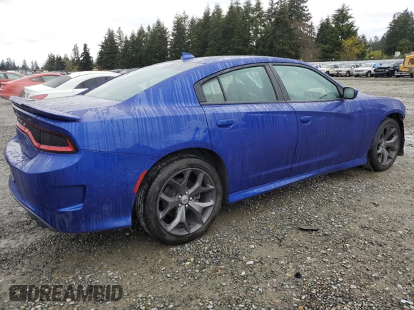 2019 Dodge Charger GT with VIN 2C3CDXHG9KH612745, listed as a Copart auction lot 51450875 with 59,094 mi miles and Salvage Title. Bid and sale history available at DreamBid. Image 3.