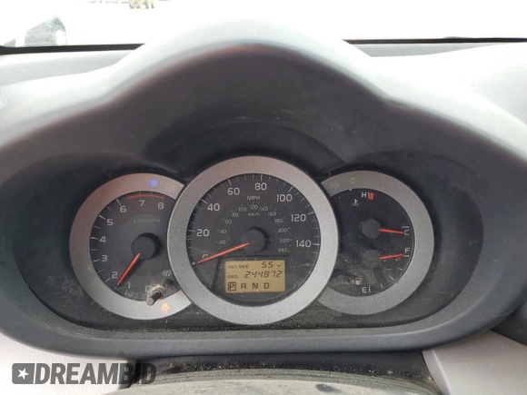 2008 Toyota RAV4 Limited with VIN JTMZK31V085016176, listed as a Copart auction lot 57848755 with 244,872 mi miles and Salvage title. Bid and sale history available at DreamBid. Image 9.