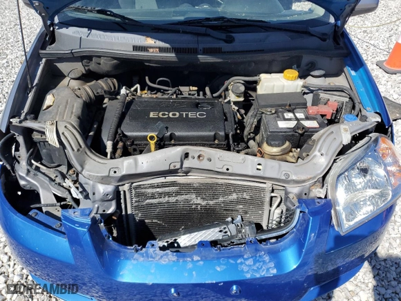 2010 Chevrolet Aveo LT w/1LT with VIN KL1TD5DE2AB126832, listed as a Copart auction lot 52104765 with 213,673 mi miles and Salvage Title. Bid and sale history available at carsss.com. Image 11.