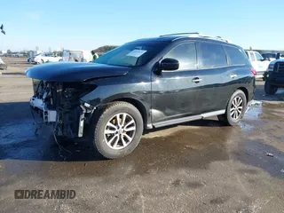 2013 Nissan Pathfinder SL with VIN 5N1AR2MM3DC664764, listed as a IAAI auction lot 41545679 with 99,712 mi miles and . Bid and sale history available at DreamBid. Image 18.