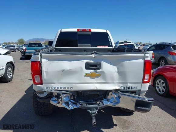2017 Chevrolet Silverado 1500 LTZ with VIN 3GCUKSEJ1HG352553, listed as a IAAI auction lot 41852204 with 87,883 mi miles. Bid and sale history available at carsss.com. Image 16.