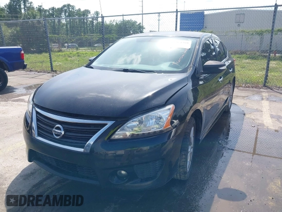2015 Nissan Sentra SV with VIN 3N1AB7AP4FY372834, listed as a IAAI auction lot 41960368 with 221,760 mi miles and . Bid and sale history available at DreamBid. Image 2.
