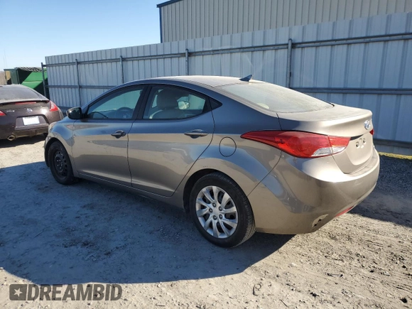 2011 Hyundai Elantra Limited with VIN 5NPDH4AE9BH028414, listed as a Copart auction lot 87809005 with 160,822 mi miles and Salvage title. Bid and sale history available at DreamBid. Image 2.