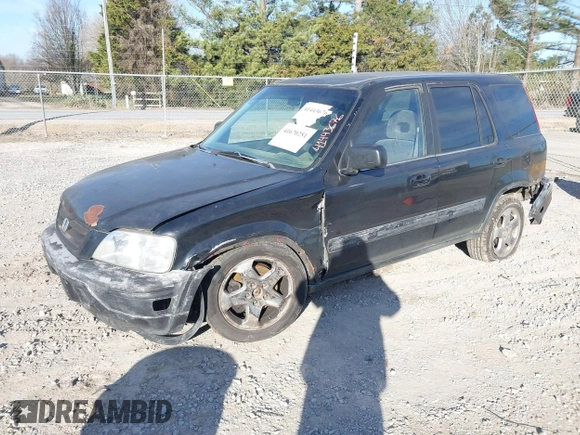 2000 Honda CR-V LX with VIN JHLRD2843YS006747, listed as a IAAI auction lot 41670251 with 345,195 mi miles. Bid and sale history available at carsss.com. Image 2.