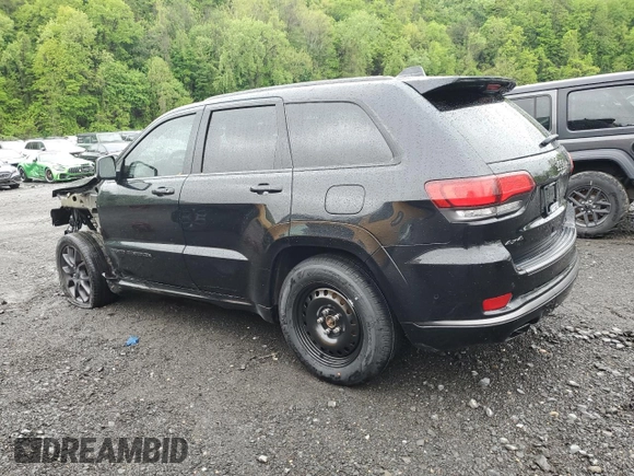 2021 Jeep Grand Cherokee High Altitude with VIN 1C4RJFCG3MC527325, listed as a Copart auction lot 55832875 with 64,338 mi miles and Salvage title. Bid and sale history available at DreamBid. Image 2.