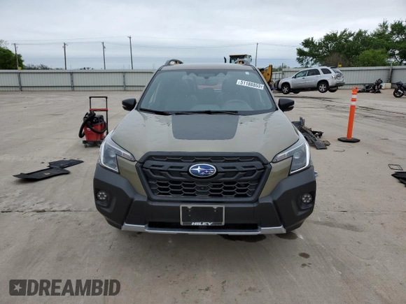 2023 Subaru Forester Wilderness with VIN JF2SKAMC6PH523498, listed as a Copart auction lot 51188855 with 20,521 mi miles and Clean title. Bid and sale history available at DreamBid. Image 5.