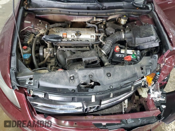 2011 Honda Accord LX with VIN 1HGCP2F38BA144867, listed as a Copart auction lot 58388065 with 130,413 mi miles and Salvage title. Bid and sale history available at DreamBid. Image 11.