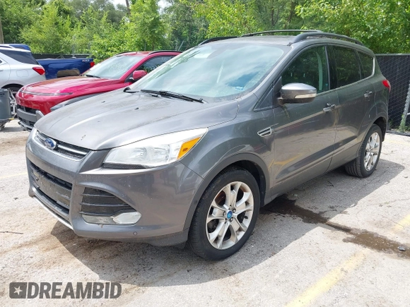2013 Ford Escape SEL z VIN 1FMCU0H96DUC33699, wystawiony jako IAAI lot #42779073 z przebiegiem 120 992 mil mil oraz . Historia ofert i sprzedaży dostępna na DreamBid. Obrazek 2.