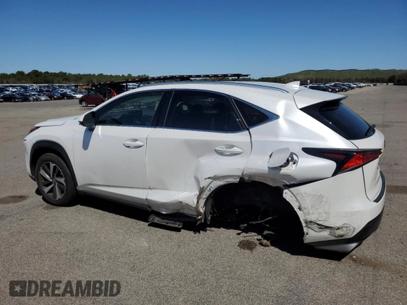 2020 Lexus NX 300 with VIN JTJGARDZ6L5012635, listed as a Copart auction lot 54263575 with 69,077 mi miles and Salvage Title. Bid and sale history available at DreamBid. Image 2.
