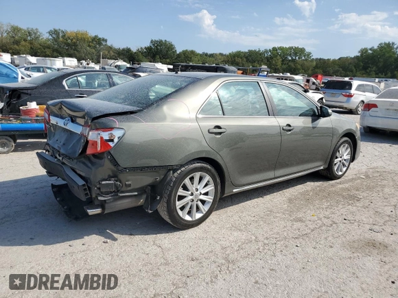 2014 Toyota Camry SE with VIN 4T1BK1FK2EU539300, listed as a Copart auction lot 72470064 with 0 mi miles and Salvage Title. Bid and sale history available at carsss.com. Image 3.