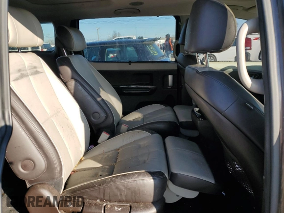 2018 Kia Sedona SX-L with VIN KNDME5C16J6394039, listed as a Copart auction lot 84510944 with 127,694 mi miles and Salvage Title. Bid and sale history available at carsss.com. Image 11.
