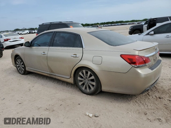 2011 Toyota Avalon with VIN 4T1BK3DB9BU426700, listed as a Copart auction lot 53395275 with 214,185 mi miles and Salvage Title. Bid and sale history available at carsss.com. Image 2.