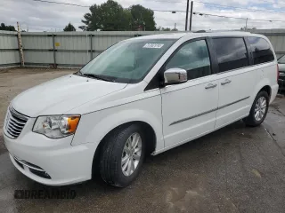 2016 Chrysler Town & Country Limited Platinum with VIN 2C4RC1GG3GR119863, listed as a Copart auction lot 71762174 with 104,555 mi miles and Salvage Title. Bid and sale history available at carsss.com. Image 1.