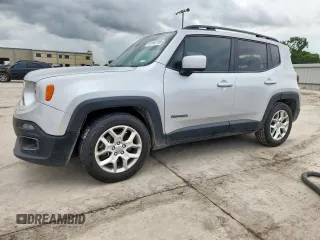 2018 Jeep Renegade Latitude with VIN ZACCJABB5JPG99197, listed as a Copart auction lot 61562795 with 134,152 mi miles and Salvage title. Bid and sale history available at DreamBid. Image 1.