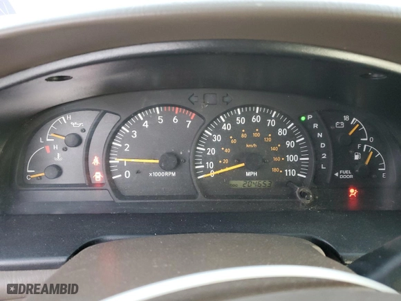 2003 Toyota Tundra SR5 with VIN 5TBBT441X3S403181, listed as a Copart auction lot 42118805 with 204,653 mi miles and Salvage Title. Bid and sale history available at carsss.com. Image 9.