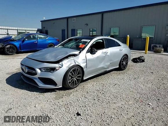 2022 Mercedes-Benz CLA 35 AMG with VIN W1K5J5BB7NN311469, listed as a Copart auction lot 50732905 with 27,516 mi miles and Non Repairable. Bid and sale history available at DreamBid. Image 13.