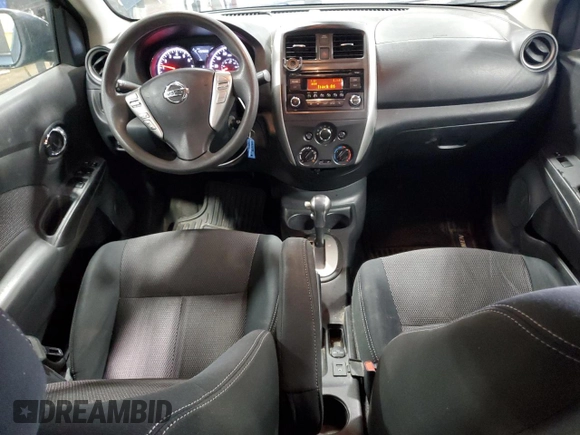 2016 Nissan Versa S with VIN 3N1CN7AP8GL802931, listed as a Copart auction lot 60459265 with 132,822 mi miles and Salvage title. Bid and sale history available at DreamBid. Image 8.