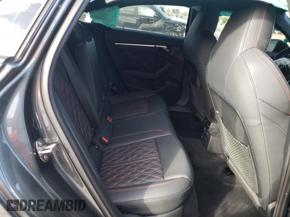 2023 Audi S3 Premium Plus z VIN WAUH3DGY2PA048730, wystawiony jako Copart lot #86838234 z przebiegiem 30 215 mil mil oraz Nie do naprawy • Non repairable. Historia ofert i sprzedaży dostępna na DreamBid. Obrazek 11.