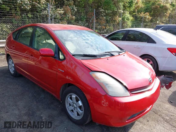 2006 Toyota Prius with VIN JTDKB20U167527577, listed as a IAAI auction lot 41971090 with 263,238 mi miles. Bid and sale history available at carsss.com. Image 1.