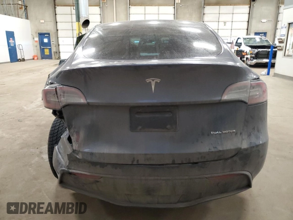 2023 Tesla Model Y Long Range with VIN 7SAYGDEE8PA034239, listed as a Copart auction lot 46429785 with 66,944 mi miles and Non Repairable. Bid and sale history available at DreamBid. Image 6.