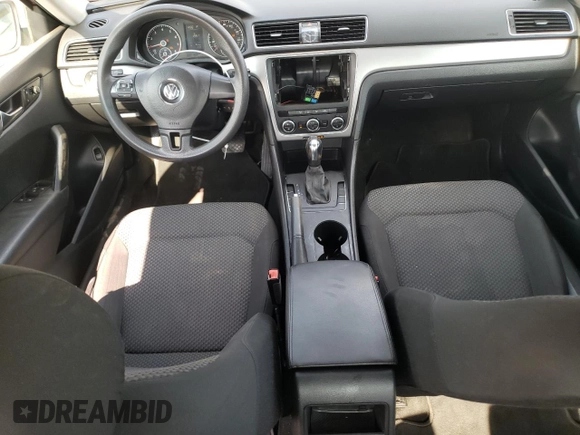 2012 Volkswagen Passat S with VIN 1VWAP7A30CC042976, listed as a Copart auction lot 56159455 with 130,729 mi miles and Salvage title. Bid and sale history available at DreamBid. Image 8.