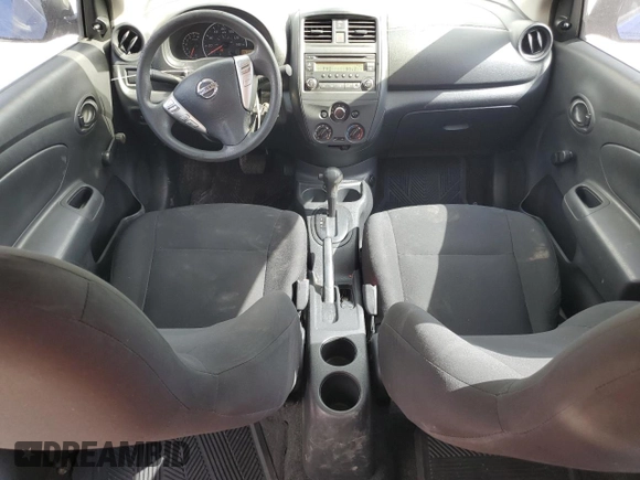 2015 Nissan Versa SV with VIN 3N1CN7AP3FL802351, listed as a Copart auction lot 55432105 with 163,178 mi miles and Clean Title. Bid and sale history available at carsss.com. Image 8.