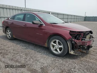 2016 Chevrolet Malibu LS z VIN 1G1ZB5ST3GF331709, wystawiony jako Copart lot #59382975 z przebiegiem 158 910 mil mil oraz Szkoda całkowita • Salvage title. Historia ofert i sprzedaży dostępna na DreamBid. Obrazek 4.