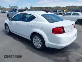 2012 Dodge Avenger SE with VIN 1C3CDZAB1CN132847, listed as a IAAI auction lot 41778942 with 176,218 mi miles. Bid and sale history available at carsss.com. Image 3.