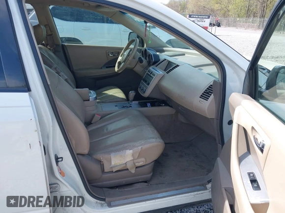 2006 Nissan Murano SL с VIN JN8AZ08T86W401654, выставлен на аукционе IAAI как лот 41929911 с пробегом 213 150 миль миль и . История ставок и продаж доступна на DreamBid. Изображение 5.