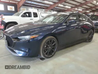2019 Mazda Mazda3 Hatchback w/Premium Pkg with VIN JM1BPBNM1K1143984, listed as a Copart auction lot 88112455 with 130,558 mi miles and Clean Title. Bid and sale history available at carsss.com. Image 1.