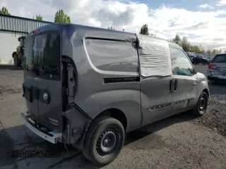 2016 Ram ProMaster City Cargo Tradesman SLT with VIN ZFBERFBTXG6C71215, listed as a Copart auction lot 51006435 with 46,554 mi miles and Salvage title. Bid and sale history available at DreamBid. Image 3.