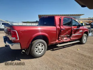 2015 Ram 2500 Laramie with VIN 3C6UR5NL2FG627544, listed as a Copart auction lot 61607835 with 53,253 mi miles and Salvage title. Bid and sale history available at DreamBid. Image 3.