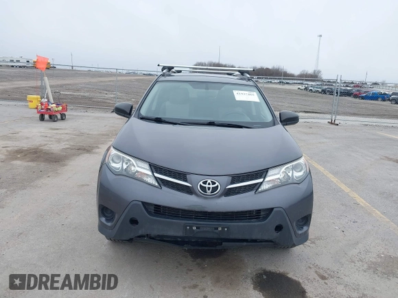 2015 Toyota RAV4 LE with VIN JTMBFREV2FJ049199, listed as a IAAI auction lot 41937465 with 131,547 mi miles. Bid and sale history available at carsss.com. Image 6.