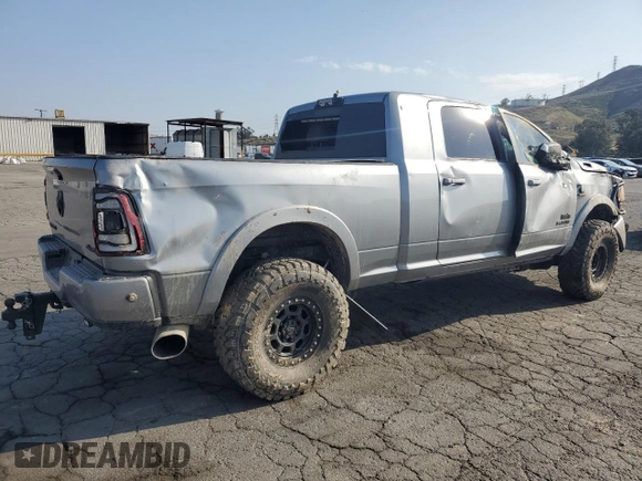 2020 Ram 2500 Laramie with VIN 3C6UR5NL8LG274089, listed as a Copart auction lot 55330195 with 24,551 mi miles and Salvage title. Bid and sale history available at DreamBid. Image 3.