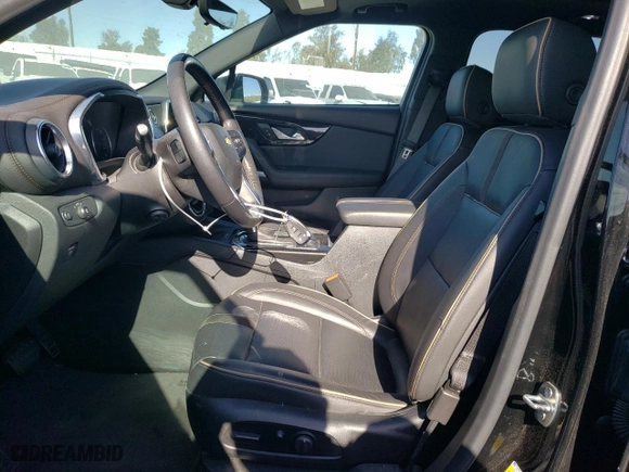 2020 Chevrolet Blazer Premier with VIN 3GNKBLRS0LS594859, listed as a Copart auction lot 88335855 with 50,730 mi miles and Salvage Title. Bid and sale history available at carsss.com. Image 9.