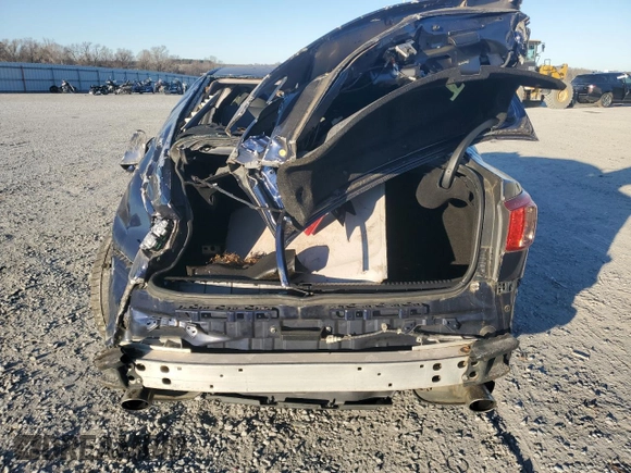 2011 Lexus IS 350 with VIN JTHBE5C2XB5026016, listed as a Copart auction lot 43250115 with 0 mi miles and Salvage Title. Bid and sale history available at carsss.com. Image 6.