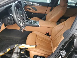 2023 BMW 8 Series 840i with VIN WBAGV2C09PCN00848, listed as a Copart auction lot 74784264 with 0 mi miles and Non Repairable. Bid and sale history available at carsss.com. Image 7.