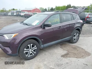2018 Toyota RAV4 LE with VIN 2T3BFREV9JW771845, listed as a IAAI auction lot 42108641 with 127,394 mi miles. Bid and sale history available at carsss.com. Image 2.