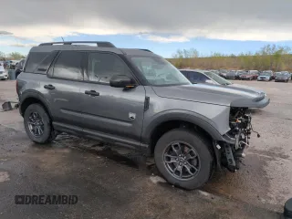 2022 Ford Bronco Sport Big Bend z VIN 3FMCR9B62NRD20724, wystawiony jako Copart lot #54873575 z przebiegiem 57 678 mil mil oraz Szkoda całkowita • Salvage title. Historia ofert i sprzedaży dostępna na DreamBid. Obrazek 4.