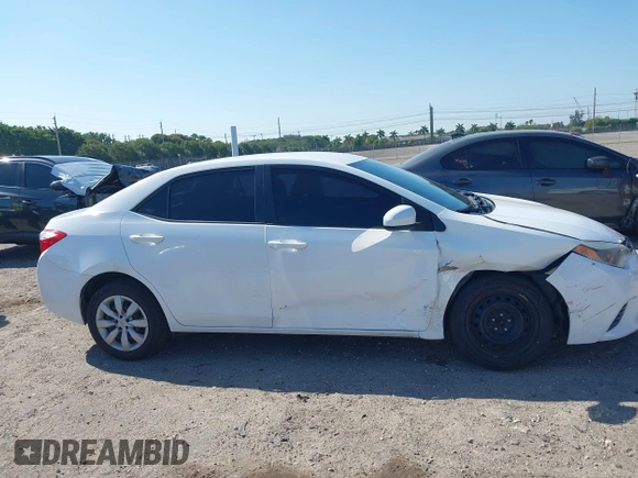 2015 Toyota Corolla L with VIN 2T1BURHE1FC252615, listed as a IAAI auction lot 41884936 with 113,805 mi miles and . Bid and sale history available at DreamBid. Image 13.