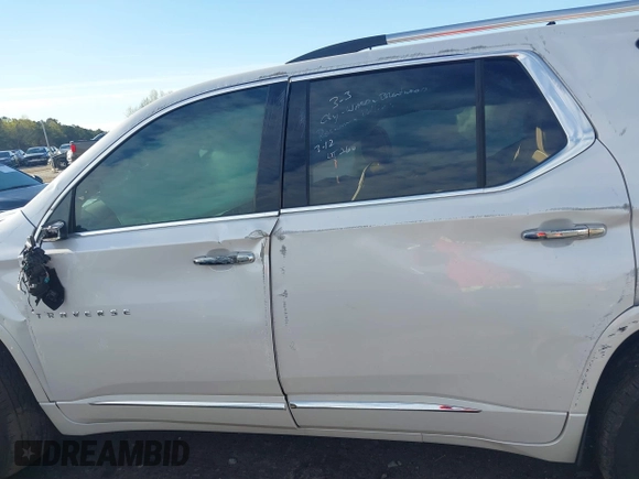 2023 Chevrolet Traverse Premier with VIN 1GNERKKW5PJ337350, listed as a IAAI auction lot 41876199 with Not provided miles and . Bid and sale history available at DreamBid. Image 15.
