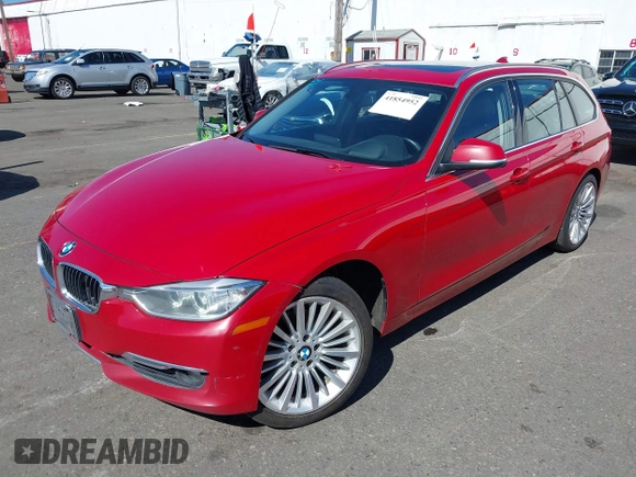 2014 BMW 3 Series 328i xDrive with VIN WBA3G7C58EKN36972, listed as a IAAI auction lot 41854952 with 112,201 mi miles and . Bid and sale history available at carsss.com. Image 6.