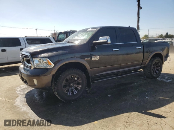 2018 Ram 1500 Longhorn with VIN 1C6RR7PT3JS104632, listed as a Copart auction lot 47736645 with 49,588 mi miles and Salvage title. Bid and sale history available at DreamBid. Image 1.