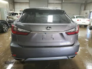 2022 Lexus RX 350 with VIN 2T2HZMDA8NC309467, listed as a Copart auction lot 49897385 with 36,795 mi miles and Salvage Title. Bid and sale history available at DreamBid. Image 6.