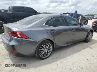2014 Lexus IS 250 with VIN JTHBF1D20E5005622, listed as a Copart auction lot 54598975 with 107,547 mi miles and Salvage Title. Bid and sale history available at carsss.com. Image 3.