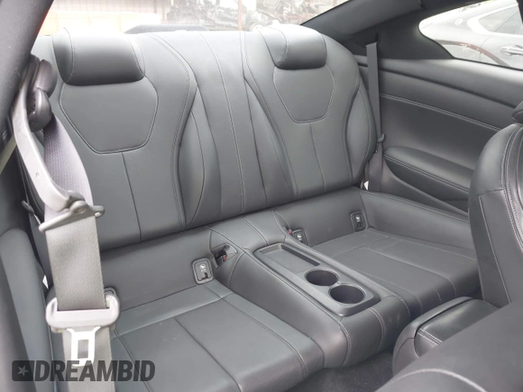 2018 Infiniti Q60 Red Sport 400 with VIN JN1FV7EL7JM631445, listed as a IAAI auction lot 42244030 with 42,121 mi miles and . Bid and sale history available at DreamBid. Image 8.