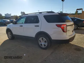 2015 Ford Utility Police Interceptor with VIN 1FM5K8AR2FGA21634, listed as a Copart auction lot 81078944 with 53,664 mi miles and Salvage Title. Bid and sale history available at carsss.com. Image 2.